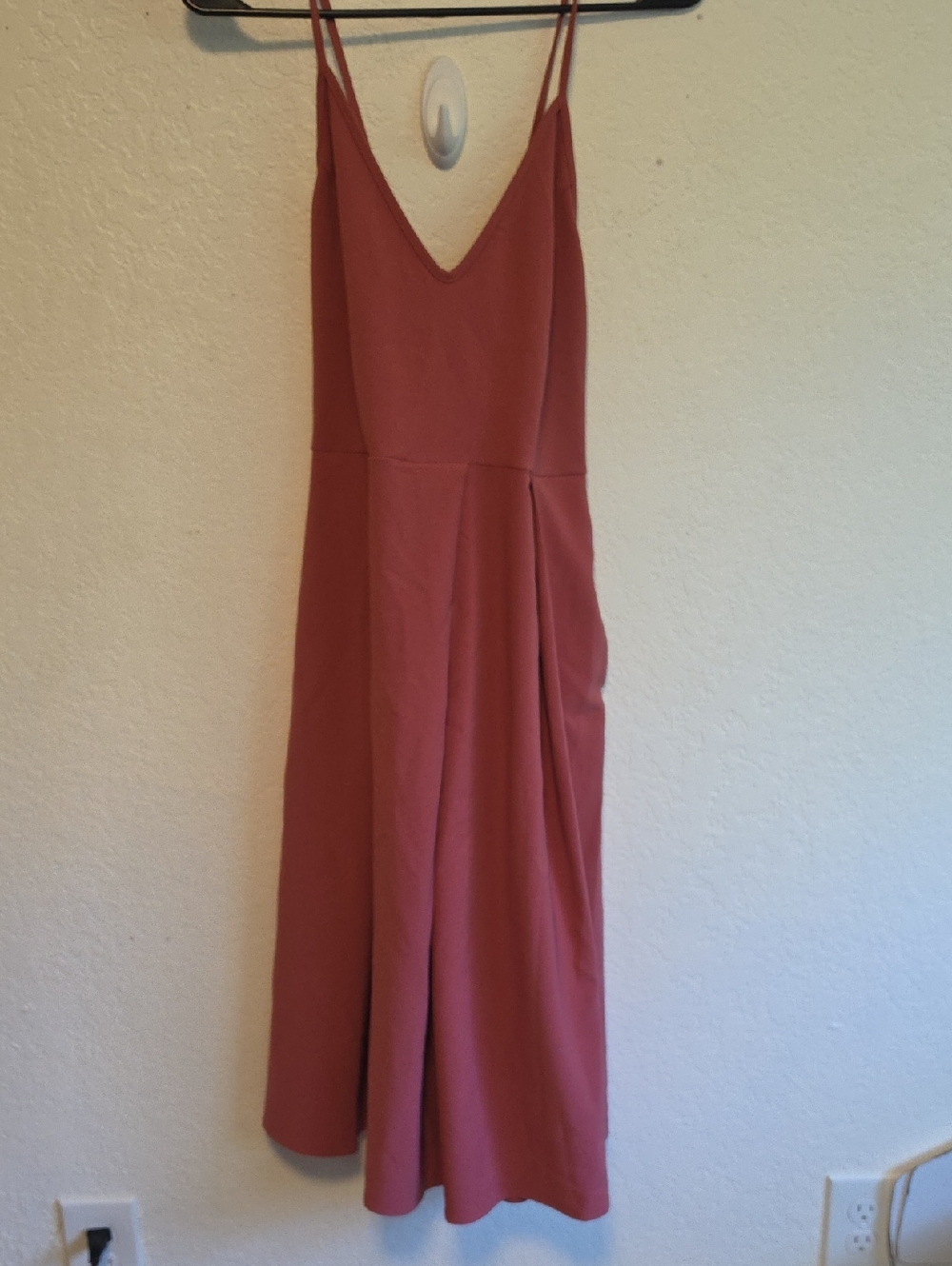 Women's Rose Dust Spaghetti-Strap Midi Dress